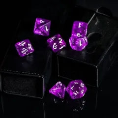 Level Up Dice | Translucent | Dark Purple