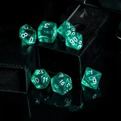 Level Up Dice | Translucent | Cyan