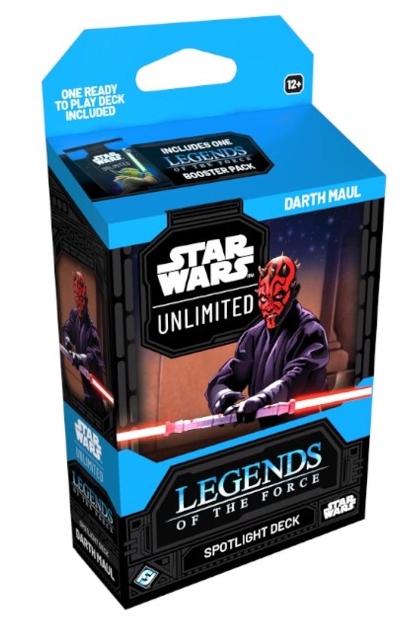 Star Wars: Unlimited - Legend of the Force Spotlight Deck | Darth Maul