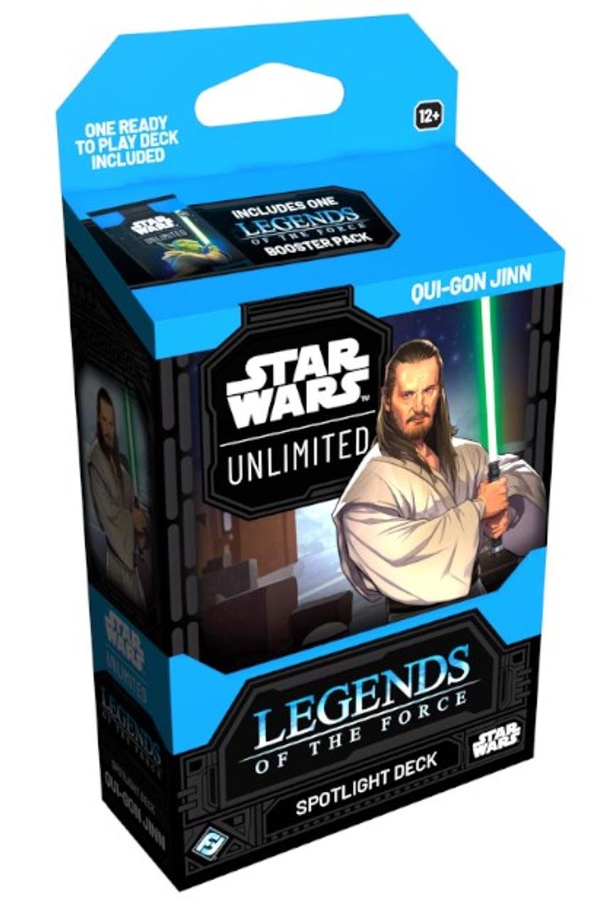 Star Wars: Unlimited - Legend of the Force Spotlight Deck | Qui-Gon Jinn