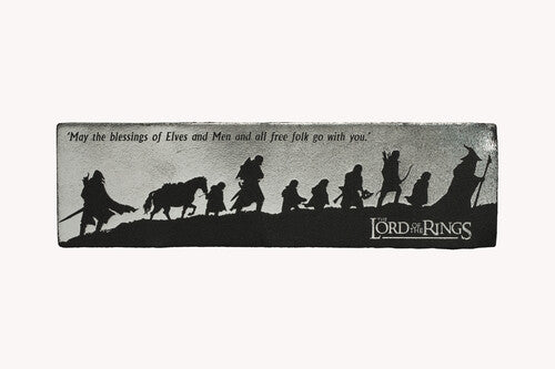WETA Workshop - The Lord of The Rings Trilogy - The Fellowship Silhouette (Leather Bookmark)