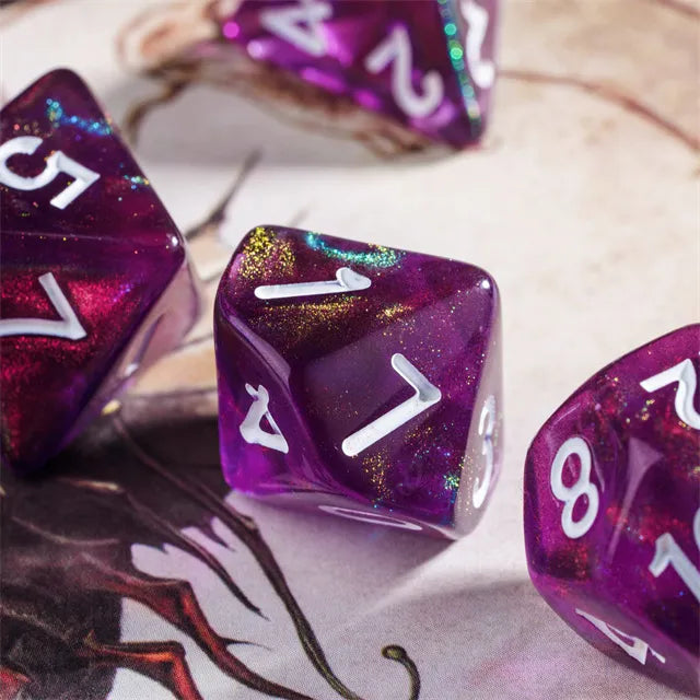 Level Up Dice | Shimmer | Purple