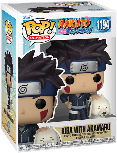 FUNKO POP! ANIME: Naruto - Kiba with Akamaru