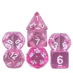 Level Up Dice | Translucent | Pink