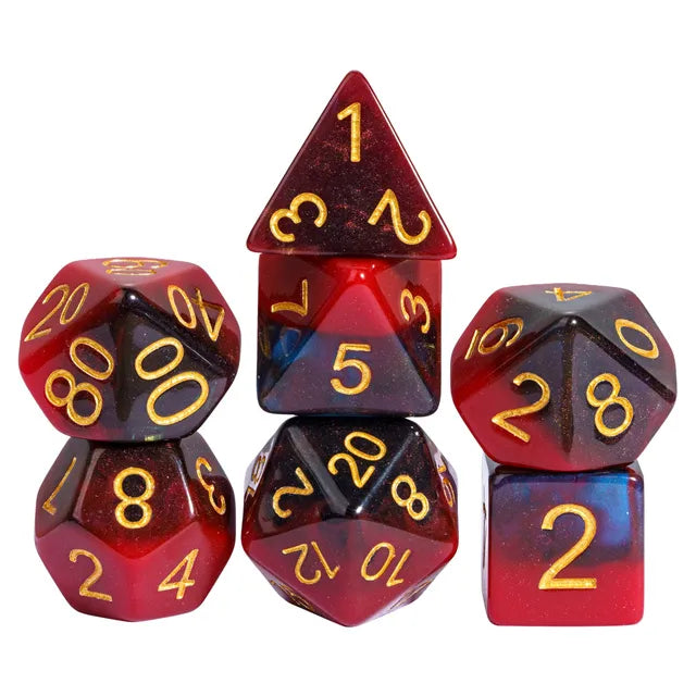 Level Up Dice | Twin Colours | Red Blue