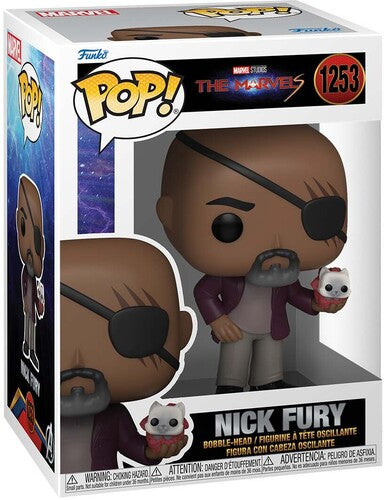 FUNKO POP! VINYL: The Marvels - Nick Fury