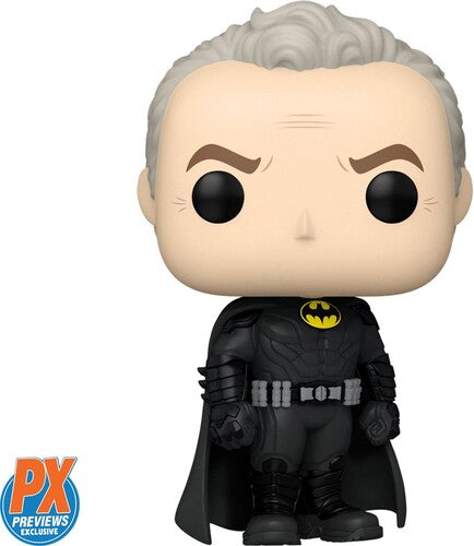 FUNKO POP! MOVIES: The Flash - Batman (Keaton) Unmasked