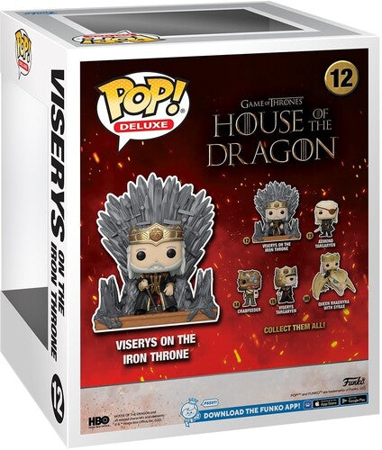 FUNKO POP! DELUXE: House of the Dragon - Viserys on Throne
