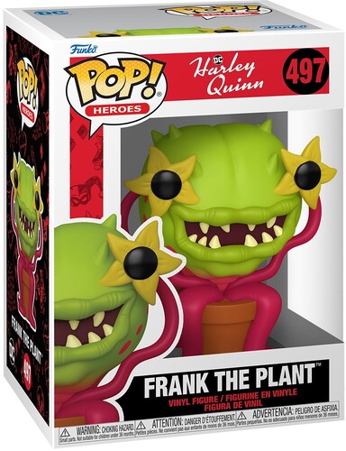 Funko POP! Vinyl Heroes: Harley Quinn Animated Series Frank the Plant