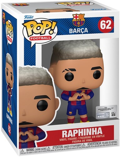 FUNKO POP! SPORTS: European Football League: Barcelona - Raphinha