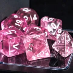 Level Up Dice | Translucent | Pink - Level Up Store