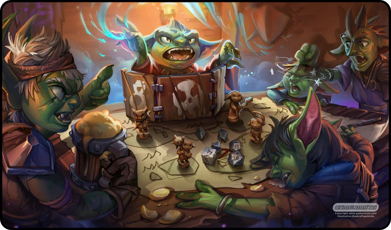 GamerMats: Goblin Game Night Premium Playmat