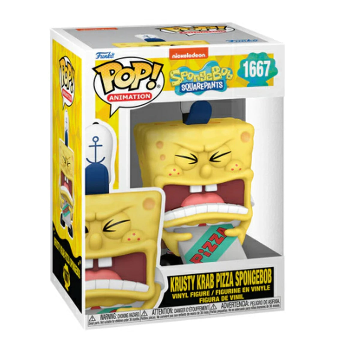 FUNKO POP!: Spongebob Squarepants - 25th Anniversary -Spongebob with Pizza