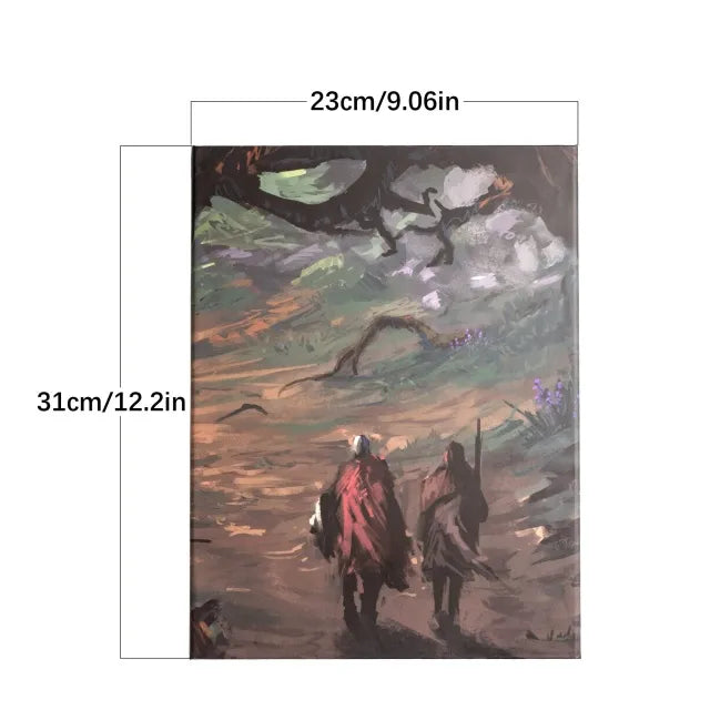 Paper Material DM Screen (Forest)