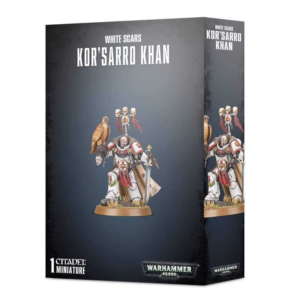 Warhammer 40K: WHITE SCARS KOR&#39;SARRO KHAN