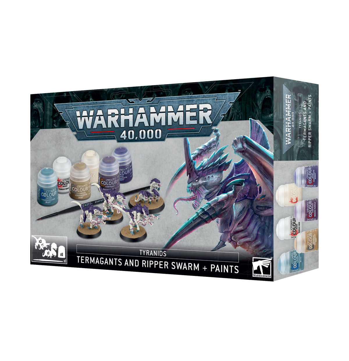 Warhammer 40K: TYRANID PAINT SET+