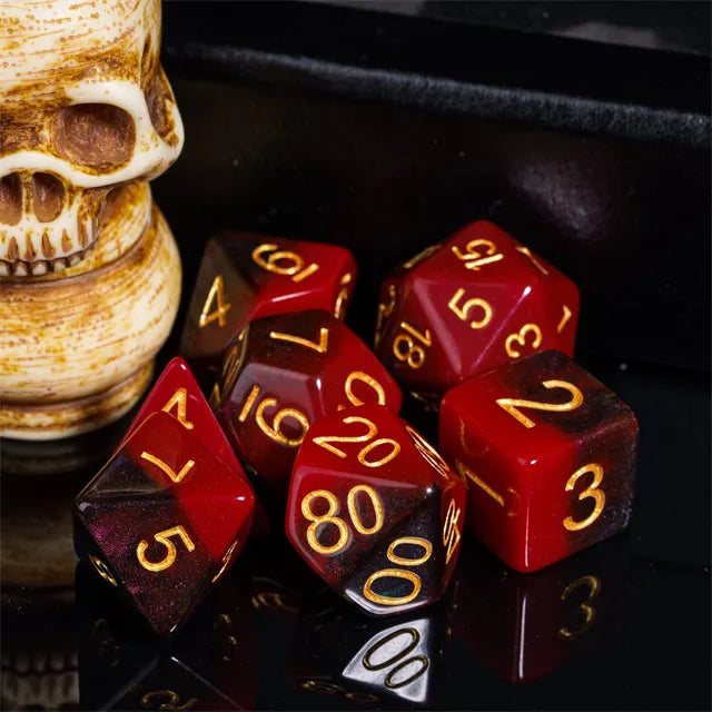 Level Up Dice | Twin Colours | Red Blue