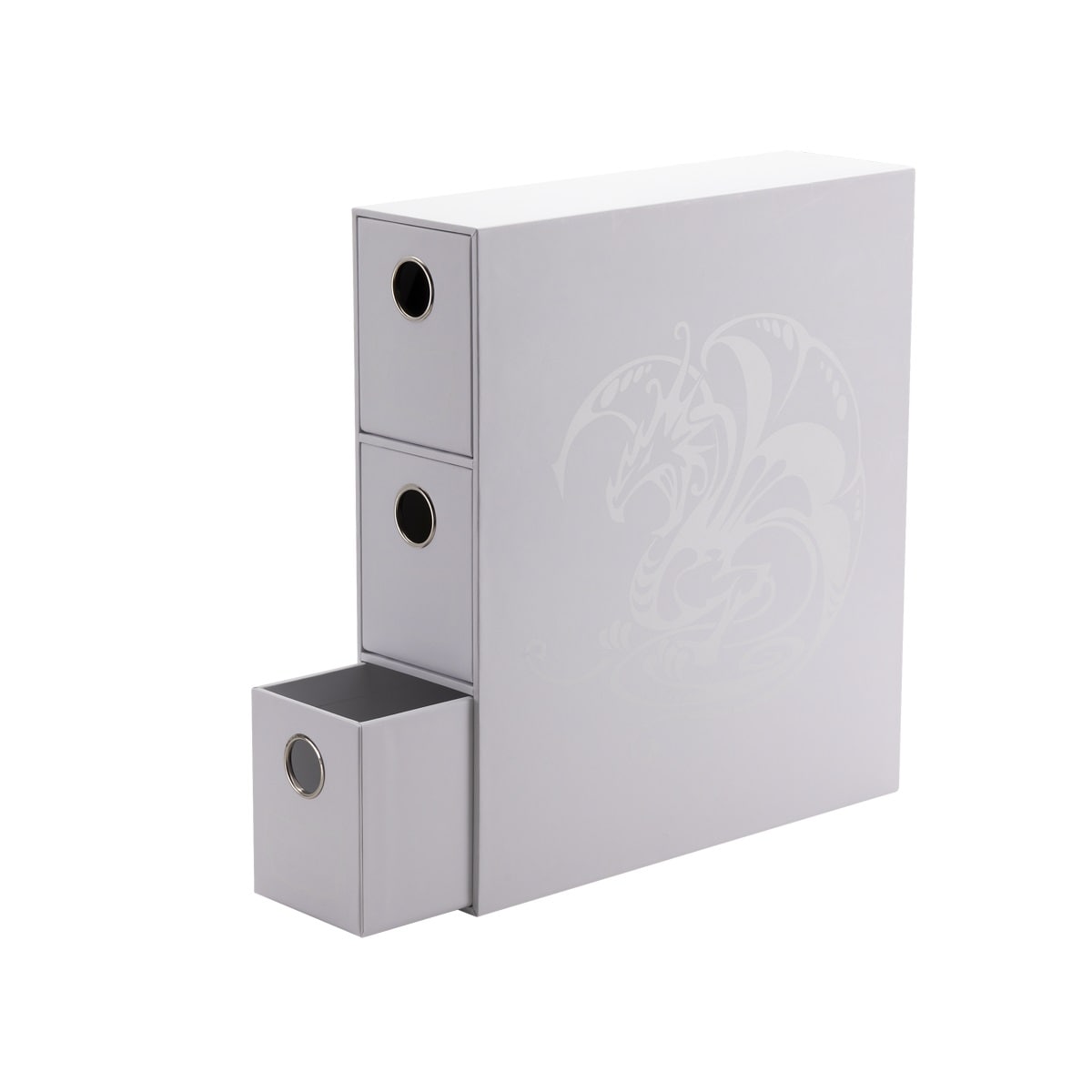 Dragon Shield Fortress Card Drawers - White