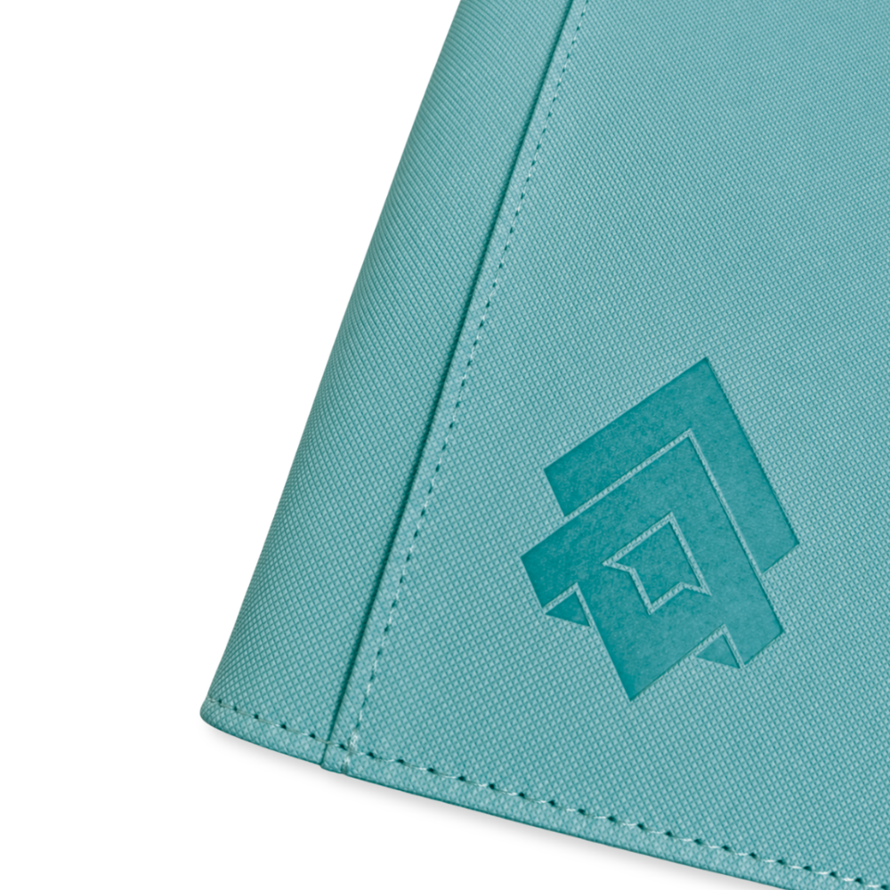 Level Up 9 Pocket Zip Card Binder | Diamond Series | 360 cards | Teal