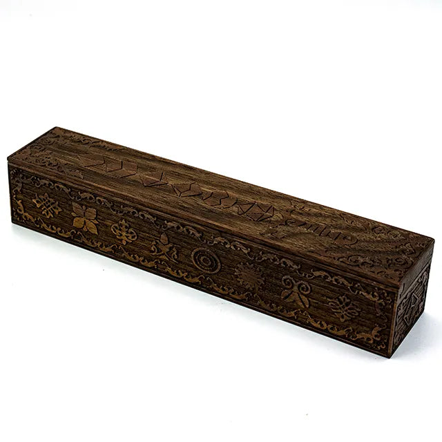 Small Rectangle Wooden Box | Black Walnut