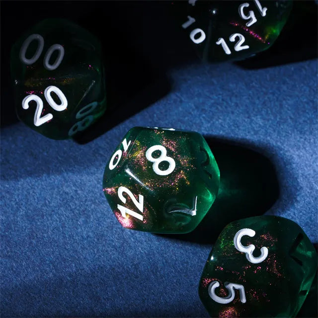Level Up Dice | Shimmer | Green