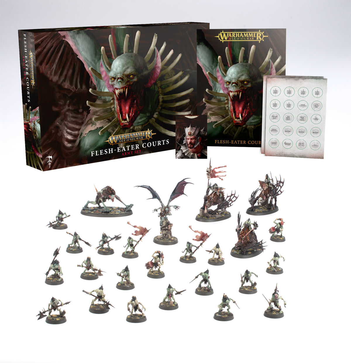 Warhammer Age Of Sigmar: FLESH-EATER COURTS ARMY SET