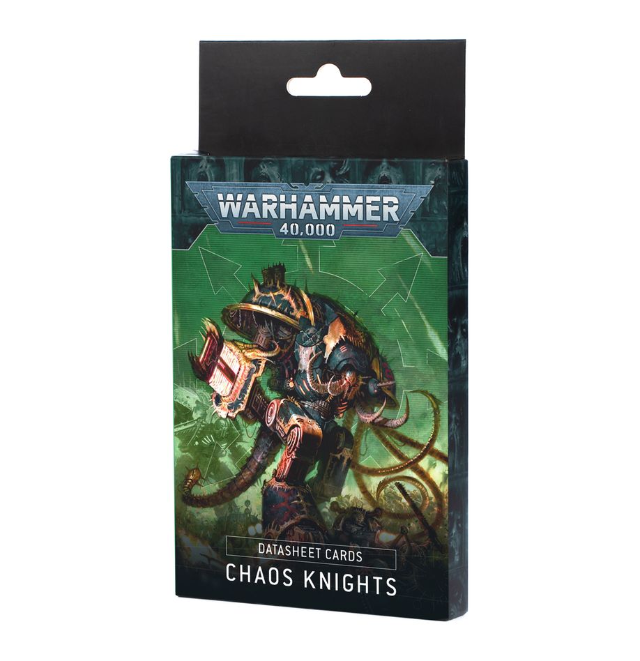 Warhammer 40K: Chaos Knights Datacards