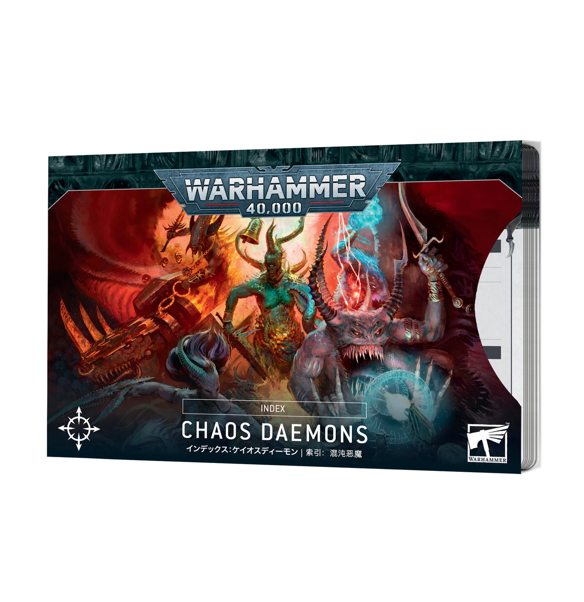 Warhammer 40K: INDEX CARDS: CHAOS DAEMONS