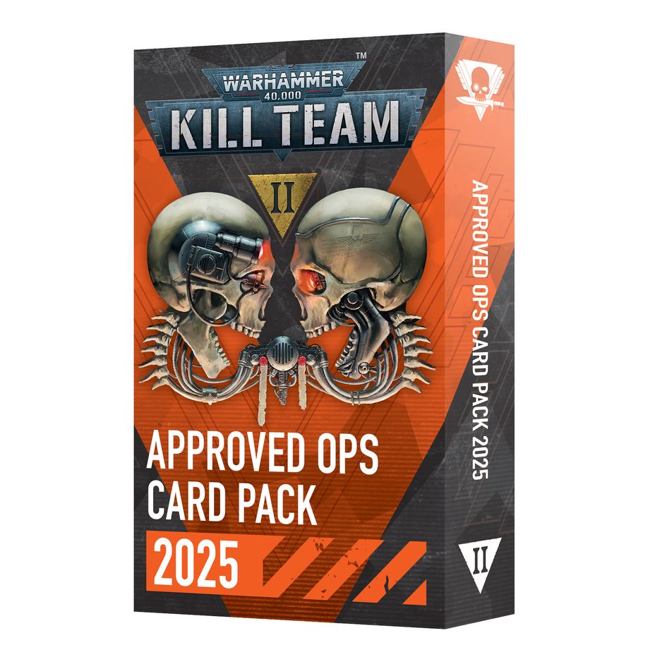Warhammer 40k: KILL TEAM: Approved Ops Cards Pack 2025
