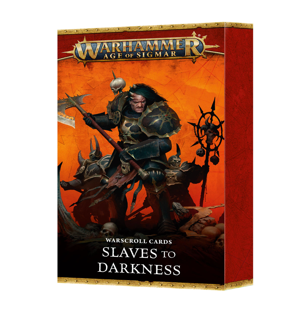 Warhammer Age of Sigmar: WARSCROLL CARD: SLAVES TO DARKNESS