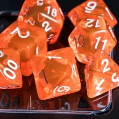 Level Up Dice | Translucent | Orange