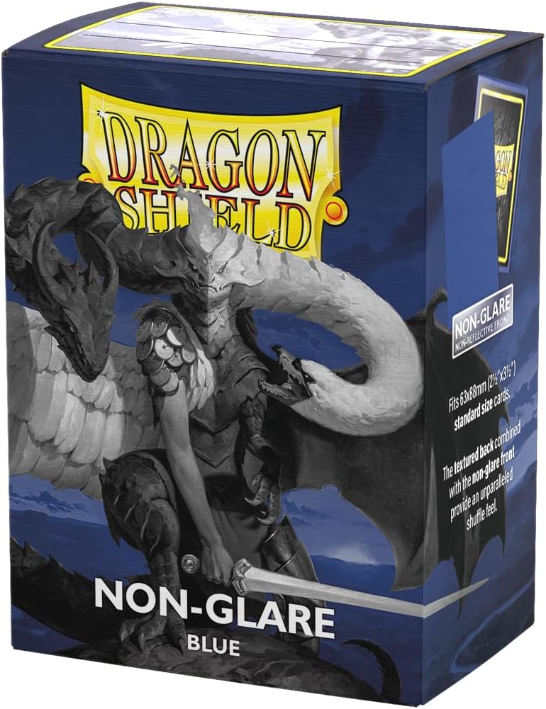 Dragon Shield Sleeves Standard: Non-Glare Blue (100)