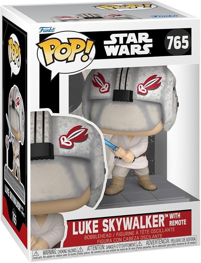 FUNKO POP!: Star Wars - Luke Skywalker with Remote