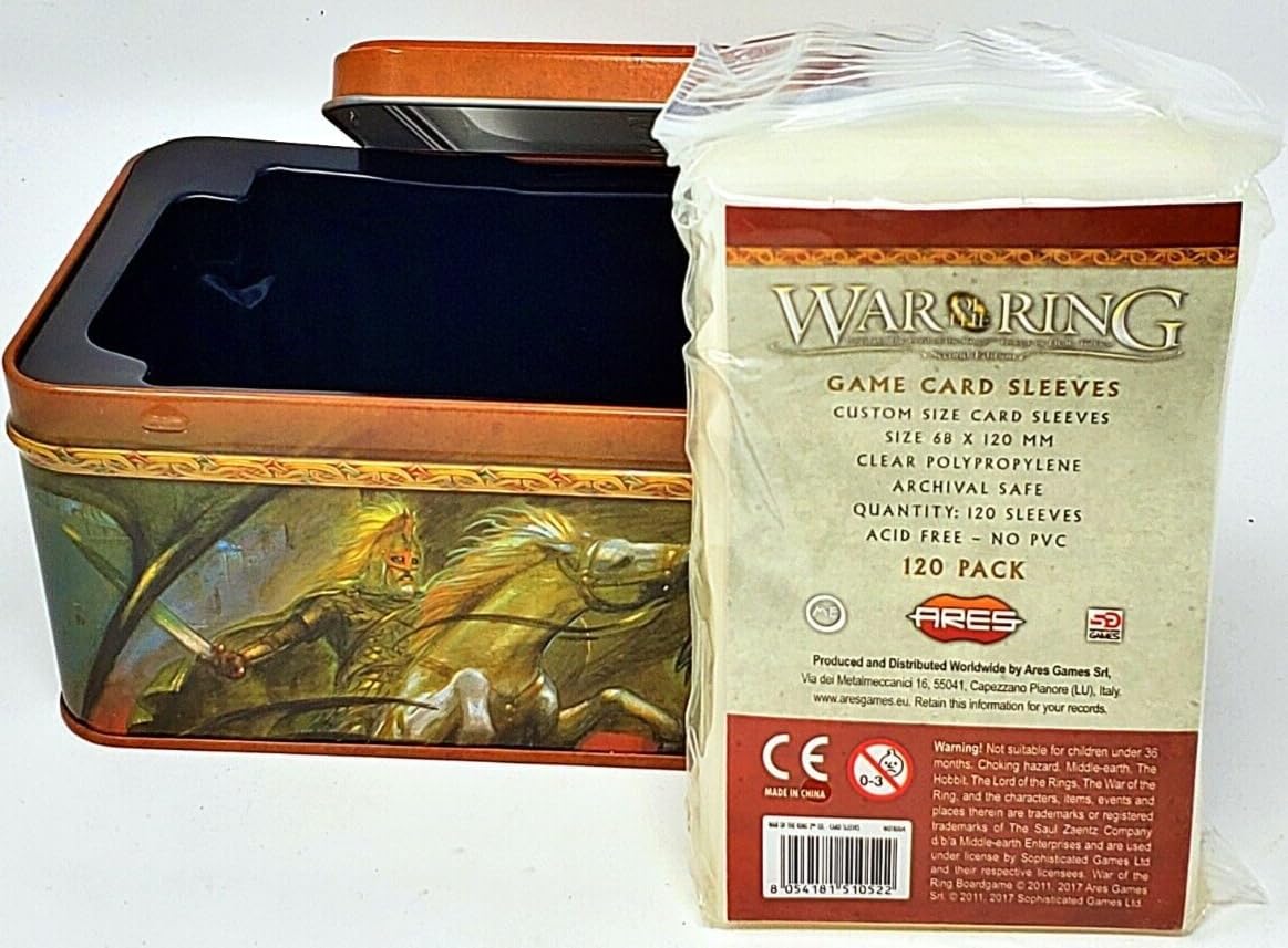 War of the Ring 2nd Edition: Card Box & Sleeves