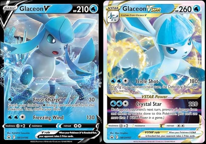 Glaceon + Glaceon VSTAR Promos