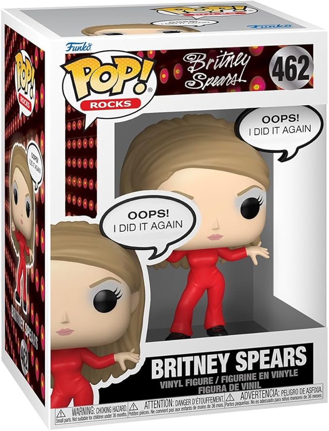 FUNKO POP!: ROCKS: Britney  Spears - Oops I Did It Again