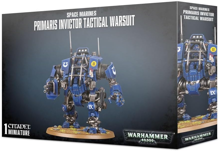 Warhammer 40K: S/M PRIMARIS INVICTOR TACTICAL WARSUIT