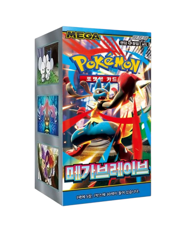 Pokemon Korean | Mega Brave m1L | Booster Box