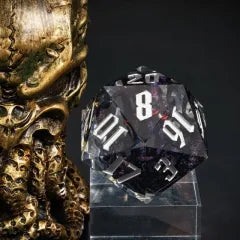 Level Up Handmade Dice | Giant 55mm D20 | Kraken