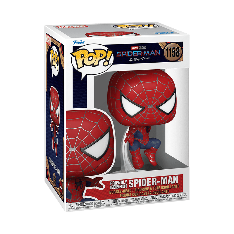 FUNKO POP!: Marvel -Spider-Man No Way Home: Friendly Neighborhood Spider-Man
