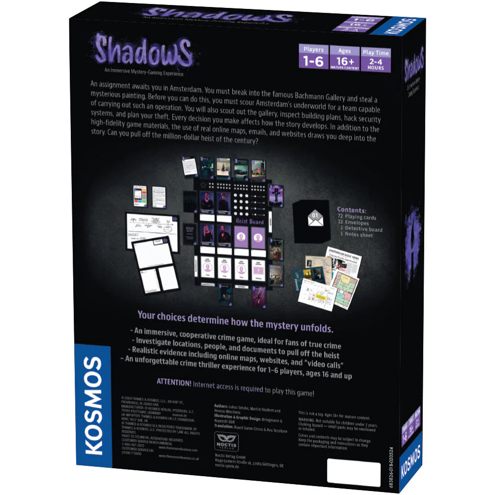 Masters of Crime: Shadows