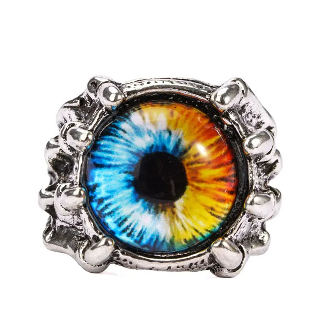 Ring | Eye - Yellow Blue