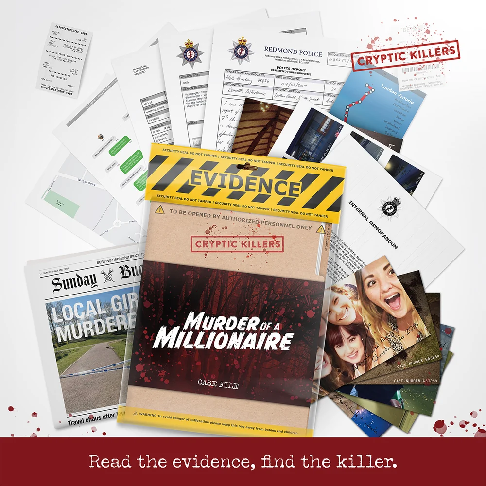 Cryptic Killers: Murder of a Millionaire