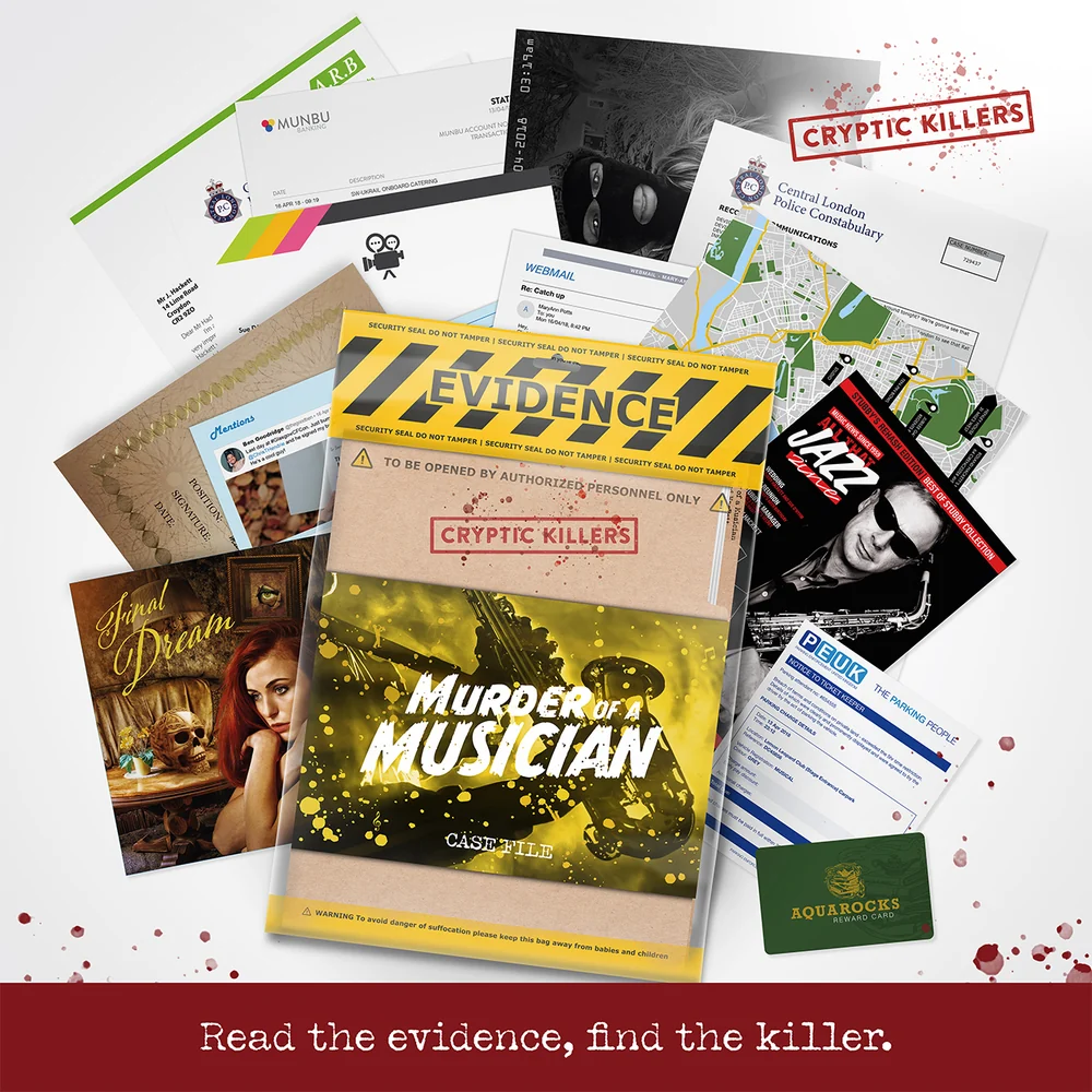 Cryptic Killers: Murder of a Musician