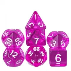 Level Up Dice | Translucent | Light Purple