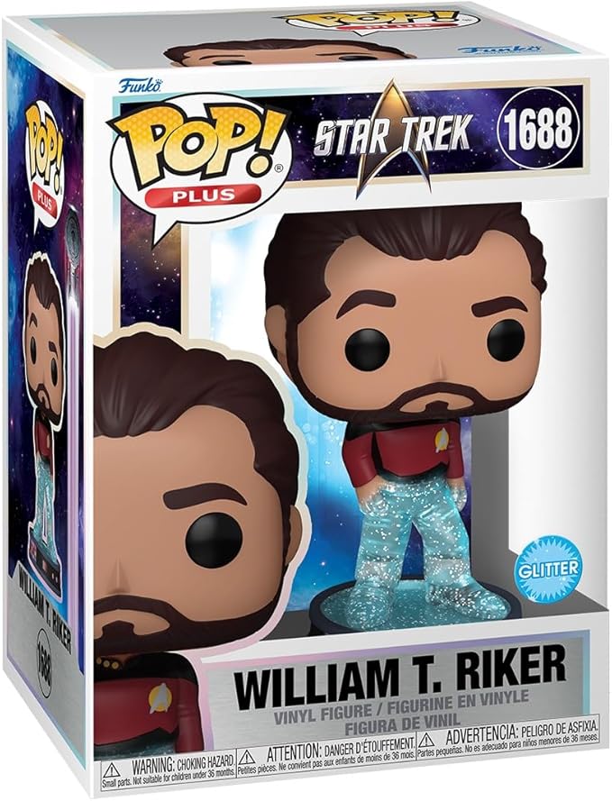 FUNKO POP! PLUS: Star Trek Transporter - William T. Riker