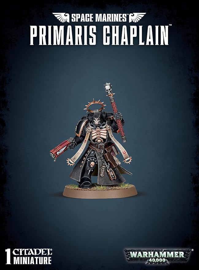 Warhammer 40K: SPACE MARINES PRIMARIS CHAPLAIN