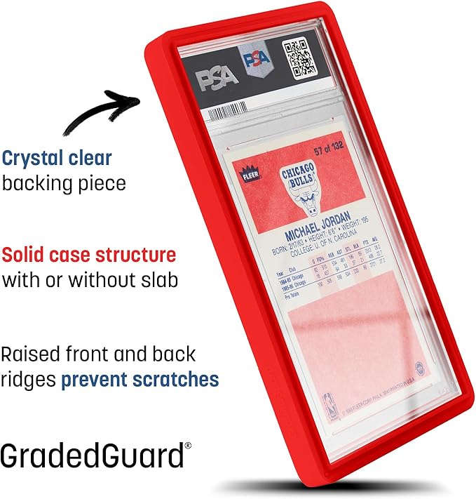 Graded Guard: PSA Standard Case (Red)