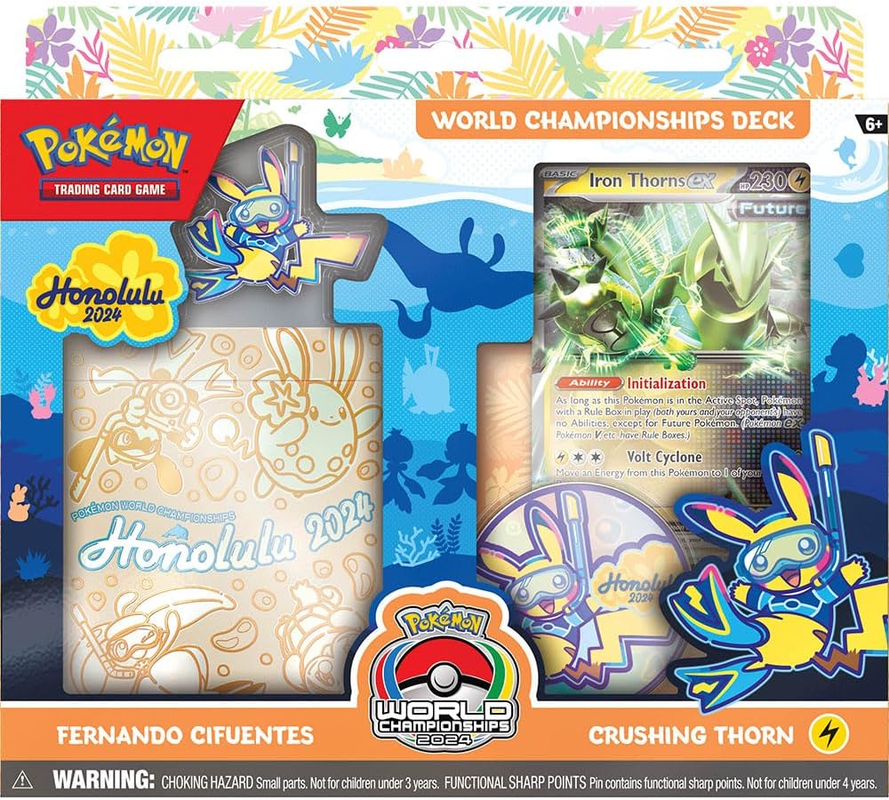 2024 Pokemon World Championships Deck (Fernando Cifuentes: Crushing Thorn)