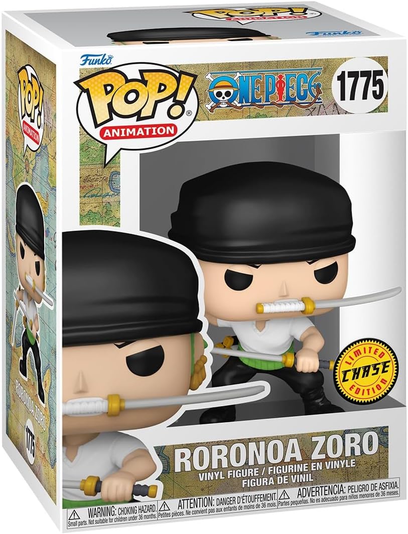 FUNKO POP!: One Piece - Roronoa Zoro (CHASE)